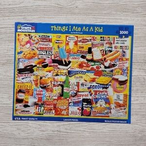 White Mountain 1000 Piece Puzzle